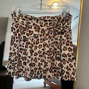Aerie Leopard Print Women's Skirt